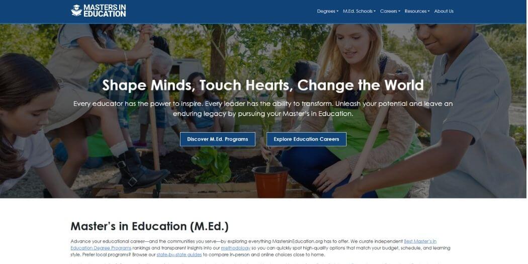 Masters in Education
