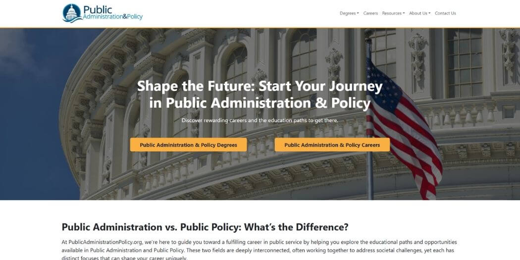 PublicAdministrationPolicy.org